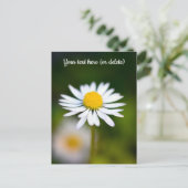 Daisy Briefkaart (Staand voorkant)