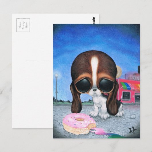 Daisy Briefkaart (Voorkant / Achterkant)