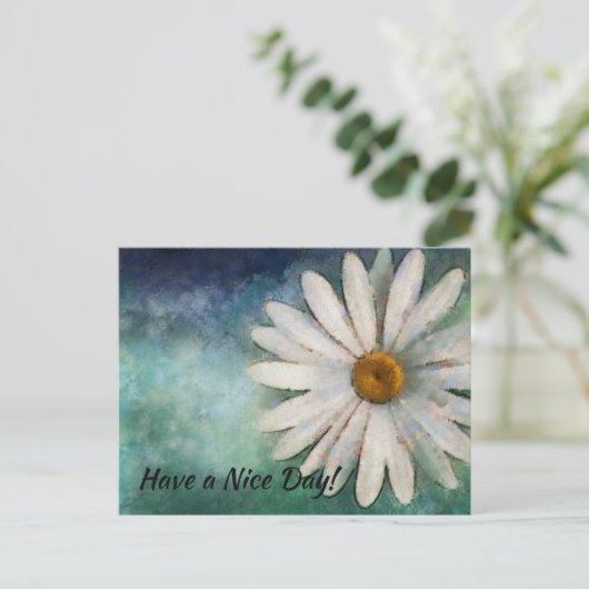 Daisy Briefkaart (Staand voorkant)