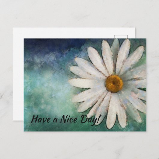Daisy Briefkaart (Voorkant / Achterkant)