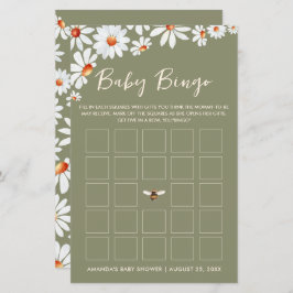 Daisy & Bumblebee Baby Bingo