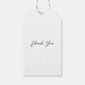 Daisy Bundle Aangepaste tekst Cadeaulabel (Achterkant)