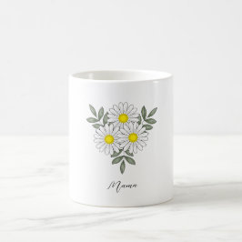 Daisy Bundle aangepaste tekst Mok