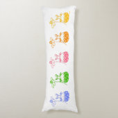 Daisy Bunny body pillow Lichaamskussen (Voorkant Verticaal)