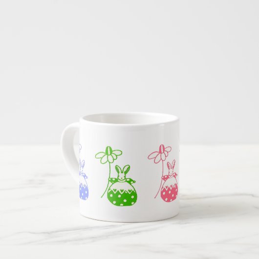Daisy bunny 'little' cup espresso kop (Links)