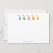 Daisy Bunny Note Cards Bedankkaart (Voorkant)