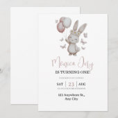 Daisy & Butterflies Bloemenkabouter Kaart (Voorkant / Achterkant)