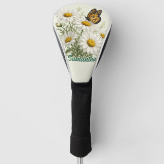 Daisy & Butterfly Bloei Golfheadcover