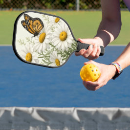 Daisy & Butterfly Bloei Pickleball Paddle