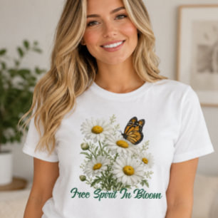 Daisy & Butterfly Bloei T-shirt