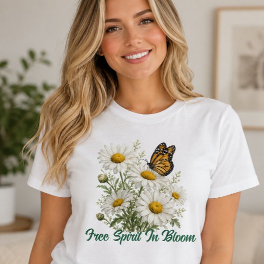 Daisy & Butterfly Bloei T-shirt