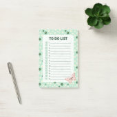 Daisy & Butterfly Checklist Takenlijst Notitieblok Post-it® Notes (Kantoor)