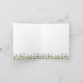 Daisy Butterfly Hebben een leuke dag Kaart (Binnen)