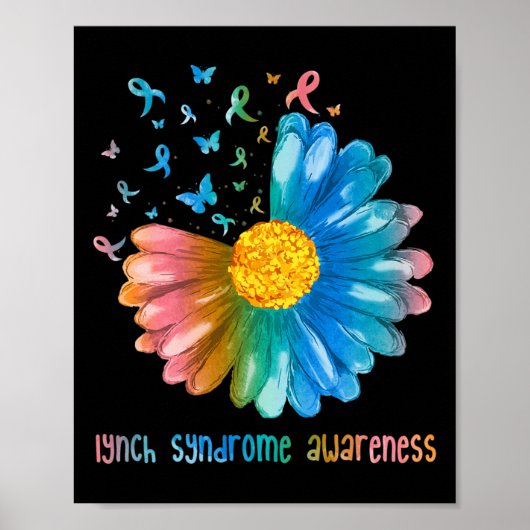 Daisy Butterfly Lynch-syndroom bewustzijn  Poster (Voorkant)