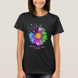 Daisy Butterfly Metastatic Breast Cancer T-shirt