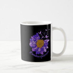 Daisy Butterfly Paarse Lint Overdose Awareness 3 Koffiemok