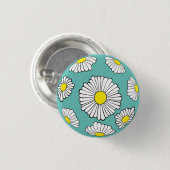 Daisy Buttonnen Ronde Button 3,2 Cm (Voorkant /achterkant)