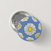 Daisy Buttonnen Ronde Button 3,2 Cm (Voorkant /achterkant)