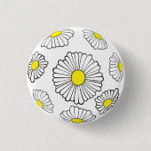 Daisy Buttonnen Ronde Button 3,2 Cm (Voorkant)