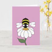 Daisy Buzz (Blank Inside) Kaart (Gele Bloem)