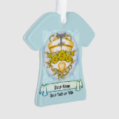 Daisy caduceus-verpleegkundige ornament (voorkant)