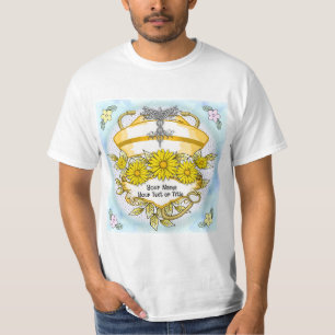 Daisy caduceus-verpleegkundige t-shirt