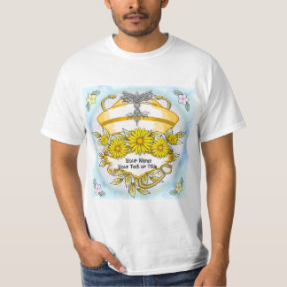 Daisy caduceus-verpleegkundige t-shirt