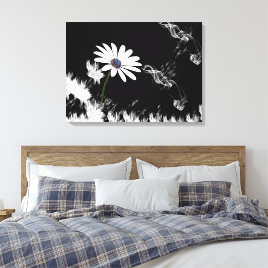 Daisy Canvas Afdruk (Insitu (Slaapkamer))