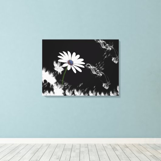 Daisy Canvas Afdruk (Insitu (Houten vloer))