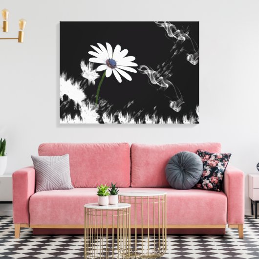 Daisy Canvas Afdruk (Insitu (Woonkamer))