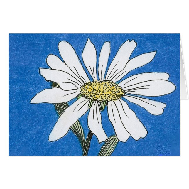 Daisy Card (Voorkant Horizontaal)