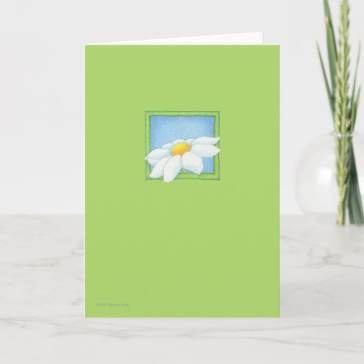 Daisy Card Kaart (Voorkant)