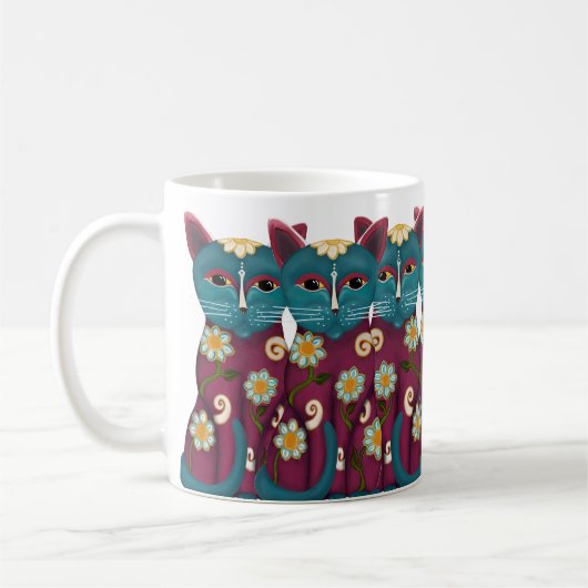 Daisy Cats Koffiemok (Links)