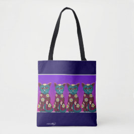 Daisy Cats Tote Bag
