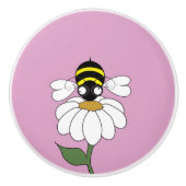 Daisy Ceramic Knob. Keramische Knop (Voorkant)