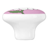 Daisy Ceramic Knob. Keramische Knop (Zijkant)