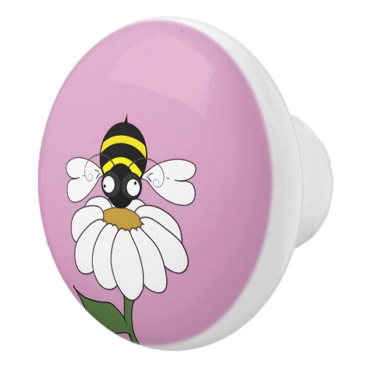 Daisy Ceramic Knob. Keramische Knop (Rechts)
