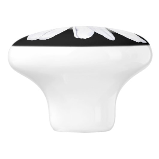 Daisy Ceramic Knob. Keramische Knop (Zijkant)