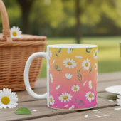 Daisy ceramic mug , Daisy coffee cups  Koffiemok