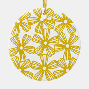 DAISY CHAIN ACHTERGROND KERAMISCH ORNAMENT
