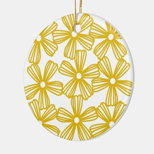 DAISY CHAIN ACHTERGROND KERAMISCH ORNAMENT (Links)