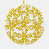 DAISY CHAIN ACHTERGROND KERAMISCH ORNAMENT (Achterkant)