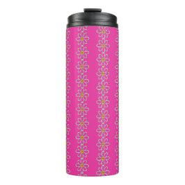 Daisy Chain hot pink Thermosbeker