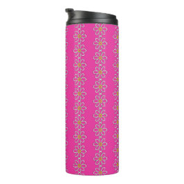 Daisy Chain hot pink Thermosbeker