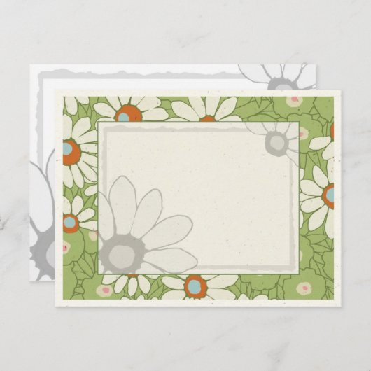 Daisy Chain in dag tijd Briefkaart (Voorkant / Achterkant)