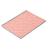 Daisy Chain - Notebook (Coral) Notitieboek (Linkerzijde)
