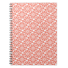 Daisy Chain - Notebook (Coral) Notitieboek