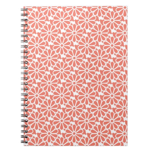 Daisy Chain - Notitieboek (Coral) (Voorkant)