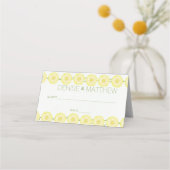 daisy chain place card plaatskaartje (Voorkant)