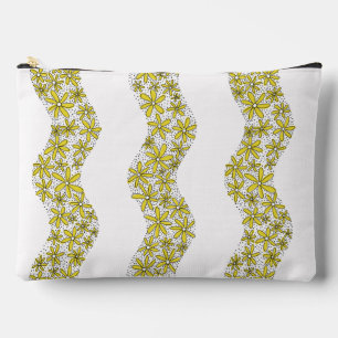 Daisy Chain Wiggly Flower Stripes geel Etui